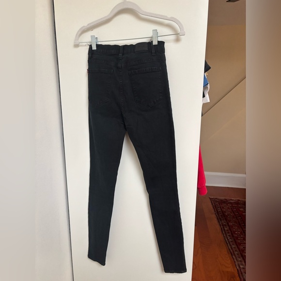 BDG Black Skinny Jeans High-Waisted Stretch 25w29l - Picture 4 of 4